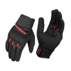 Cramster Flux Black Red Gloves
