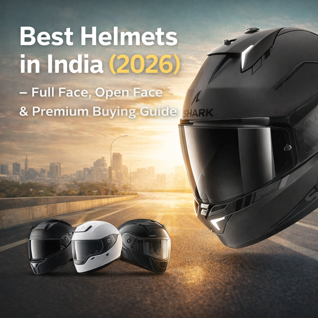 Best Helmets in India (2026) – Full Face, Open Face & Complete Buying Guide