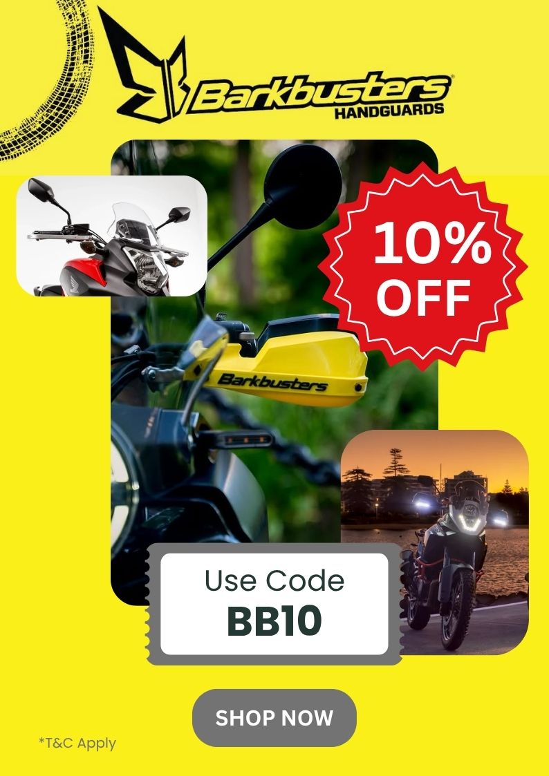 Barkbusters Motorcycle Accessories - AH Helmets