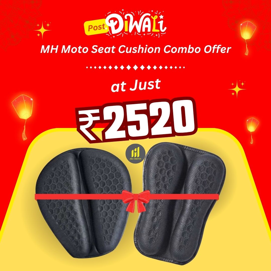 Motorcycle seat cushion - AH Helmets