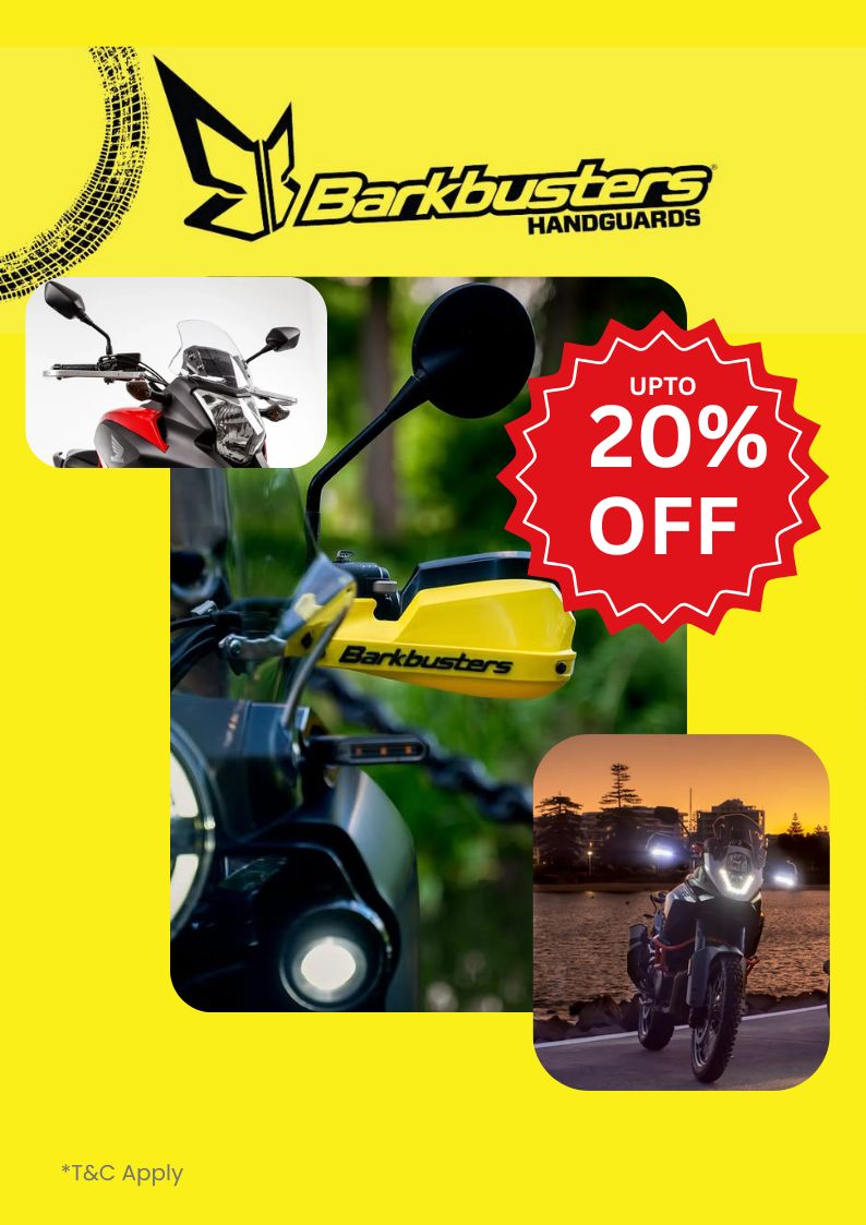 Barkbusters Motorcycle Accessories – AH Helmets