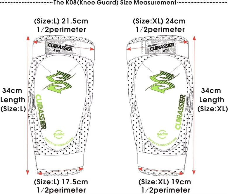 CUIRASSIER K-08 KNEE GUARD