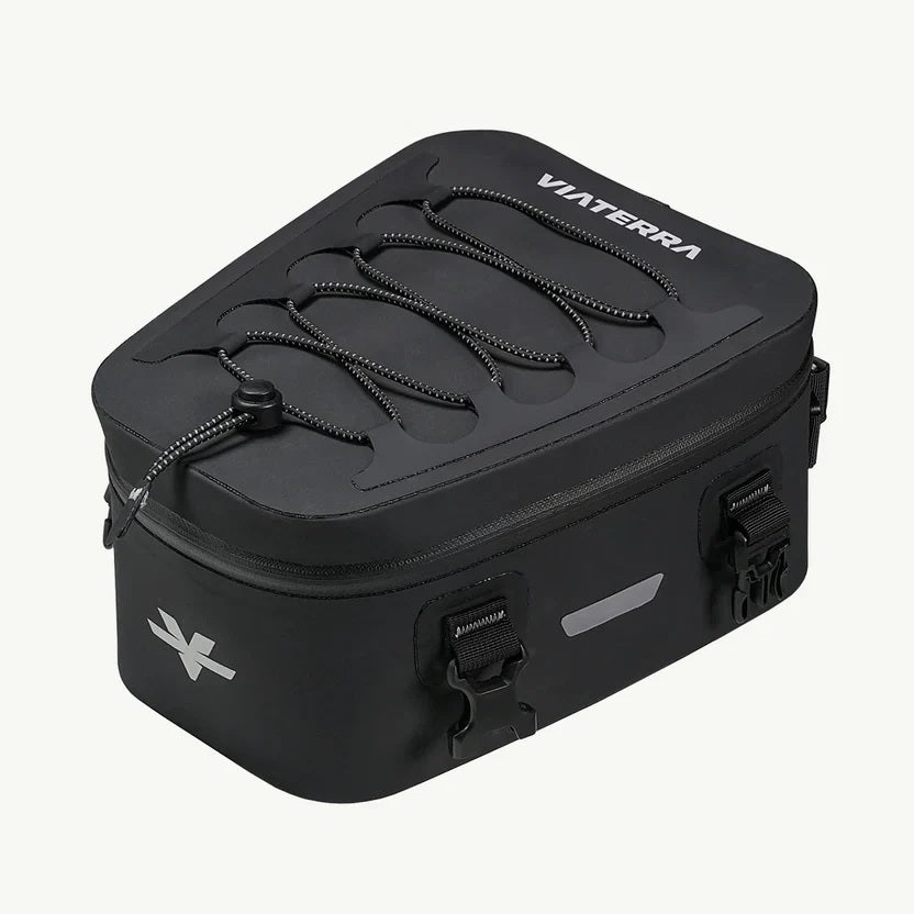 Viaterra 100% WP SEAT BAG TAILBAG BLACK - 6LTR