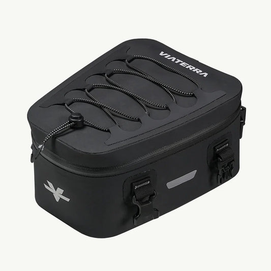 Viaterra 100% WP SEAT BAG TAILBAG BLACK - 6LTR