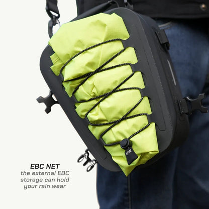 Viaterra 100% WP SEAT BAG TAILBAG BLACK - 6LTR
