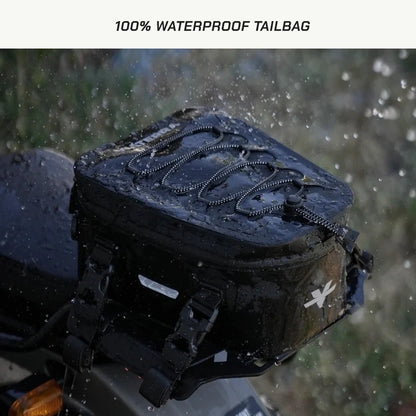 Viaterra 100% WP SEAT BAG TAILBAG BLACK - 6LTR