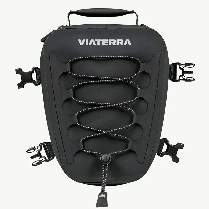 Viaterra 100% WP SEAT BAG TAILBAG BLACK - 6LTR