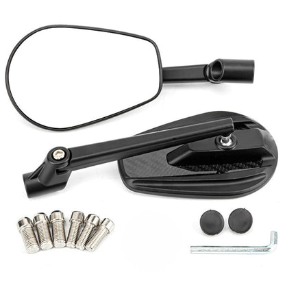 Motorcycle Carbon Adjustable Mirror (Sports)