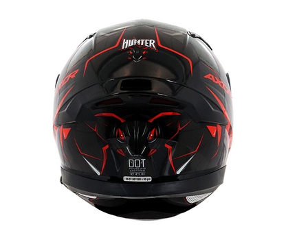 Axor Apex Hunter D/V Gloss Orange Helmet - AH Helmets