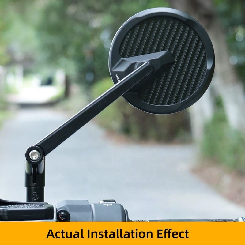 Motorcycle Carbon Adjustable Mirror (Cruiser)