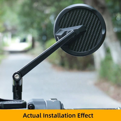 Motorcycle Carbon Adjustable Mirror (Cruiser)
