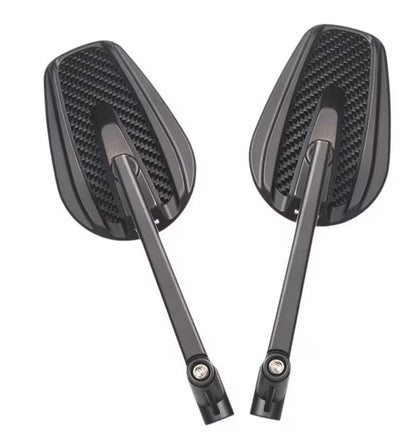 Motorcycle Carbon Adjustable Mirror (Sports)