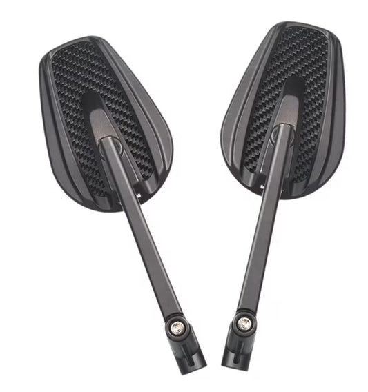 Motorcycle Carbon Adjustable Mirror (Sports)