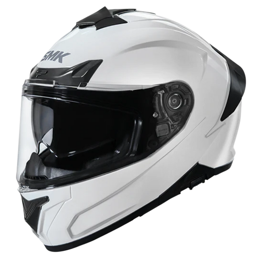 SMK Typhoon Solid Gloss White (GL100) Helmet