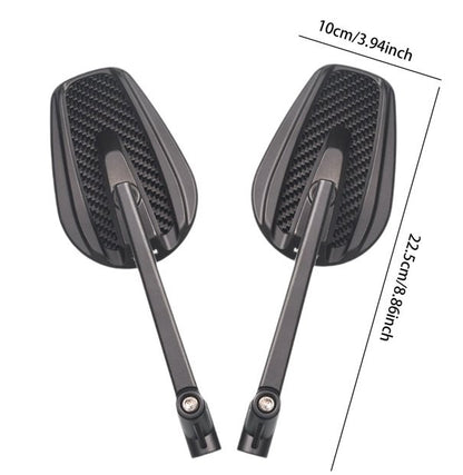 Motorcycle Carbon Adjustable Mirror (Sports)