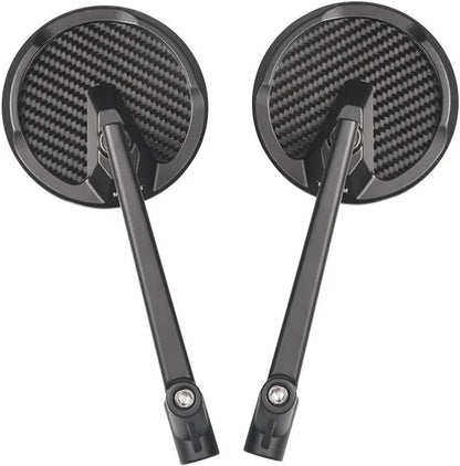 Motorcycle Carbon Adjustable Mirror (Cruiser)