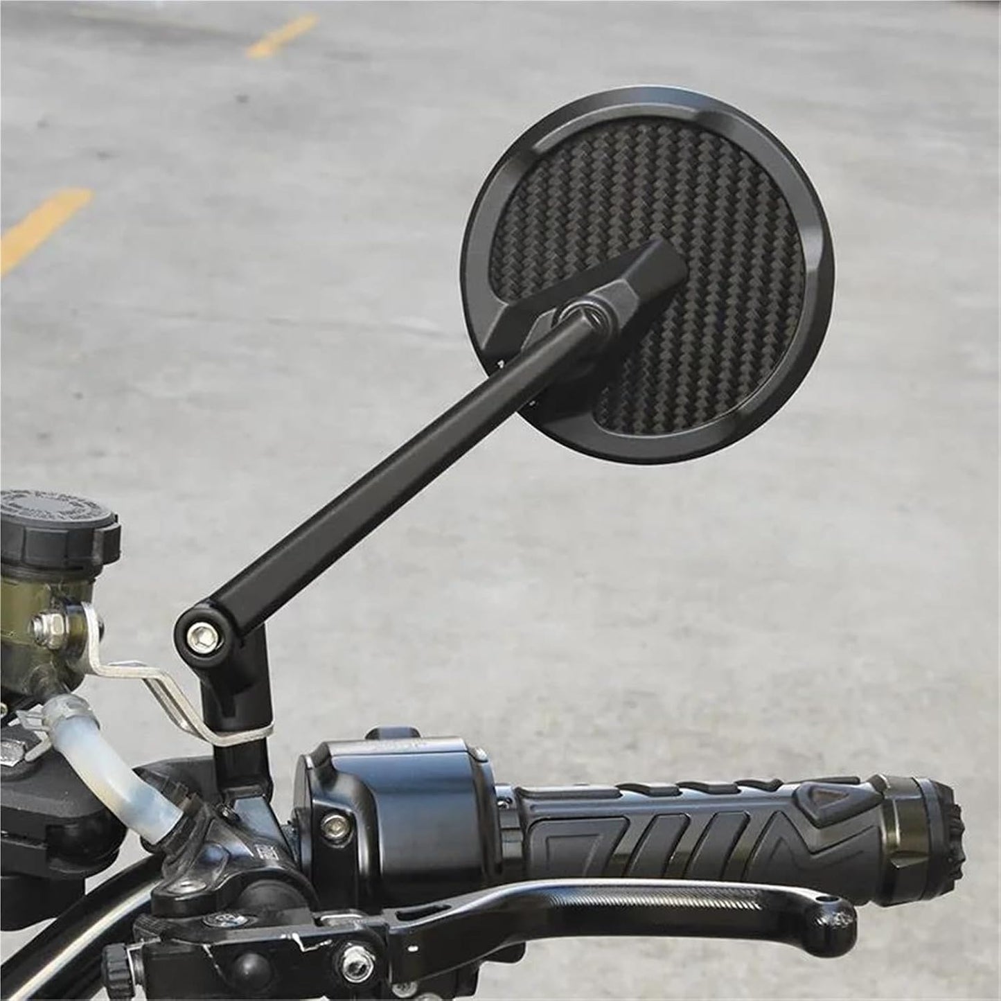 Motorcycle Carbon Adjustable Mirror (Cruiser)