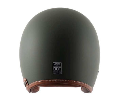 Axor Retro Jet Dull Battle Green Helmet