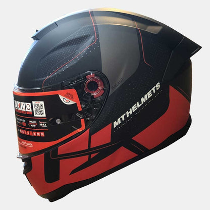 MT Hummer Galant Matt Red Helmet - AH Helmets
