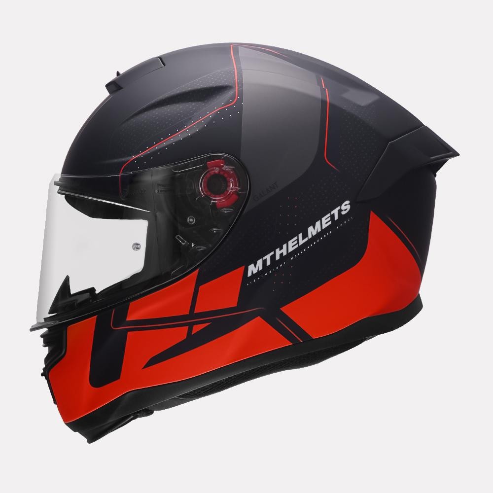 MT Hummer Galant Matt Red Helmet - AH Helmets