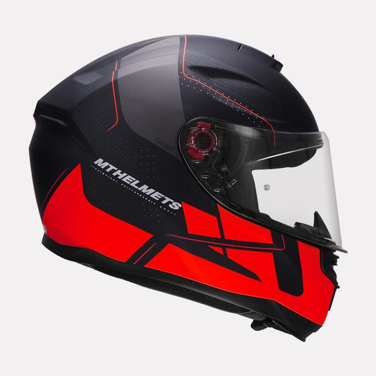 MT Hummer Galant Matt Red Helmet