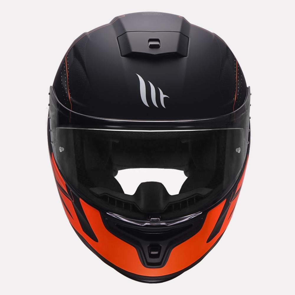 MT Hummer Galant Matt Orange Helmet - AH Helmets