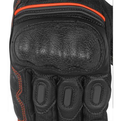 Rynox Tornado Pro 3 Gloves Black Orange - AH Helmets