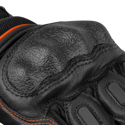 Rynox Tornado Pro 3 Gloves Black Orange - AH Helmets