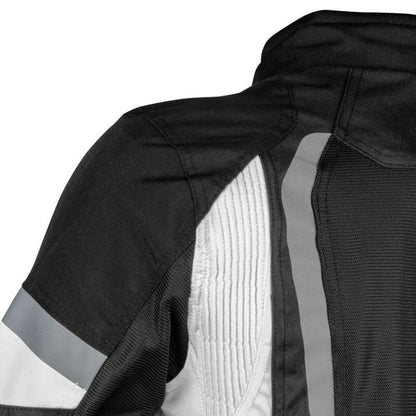 Rynox New Tornado Pro 4 Jacket (Black White)