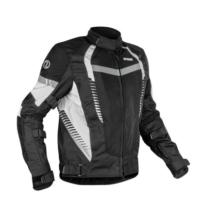 Rynox New Tornado Pro 4 Jacket (Black White)