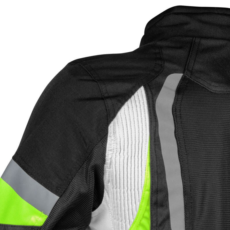 Rynox New Tornado Pro 4 Jacket ( Hi-Viz-Green ) - AH Helmets