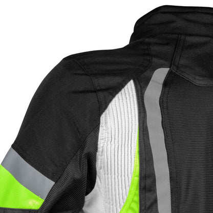 Rynox New Tornado Pro 4 Jacket ( Hi-Viz-Green ) - AH Helmets