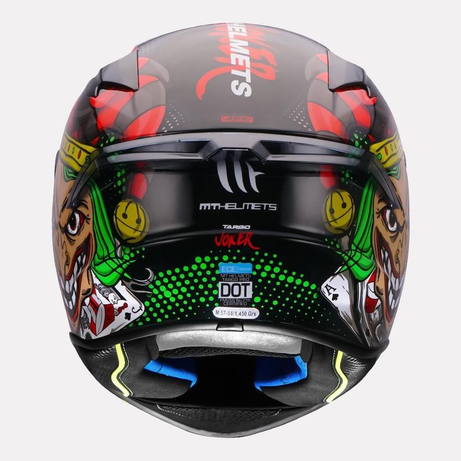 MT Targo Joker Pro Gloss black Helmet