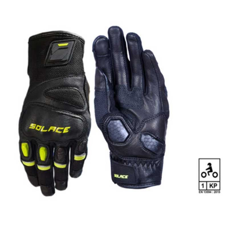Solace Rival Urban Ce Gloves (Neon) - AH Helmets