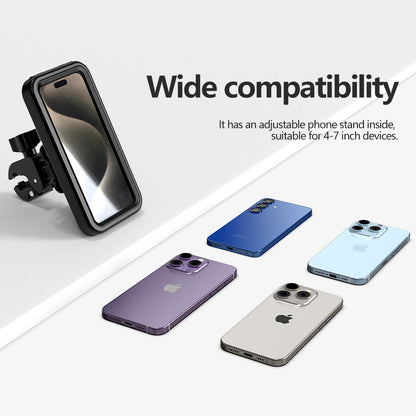 M-108 WP-D MOBILE HOLDER WITH DAMPNER FOR MOTORCYCLE