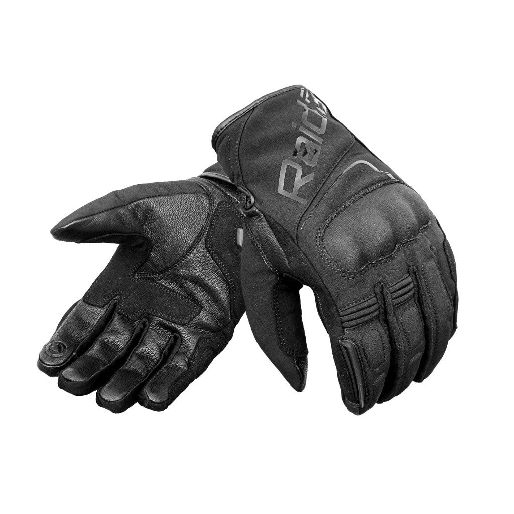 Raida AqDry Waterproof Gloves ( Black ) - AH Helmets