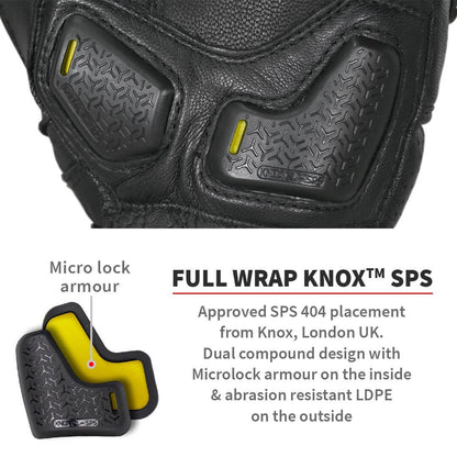 ViaTerra Grid – Riding Black full gauntlet Gloves - AH Helmets