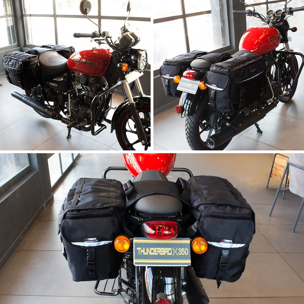 ViaTerra Leh 100% Waterpoof Saddlebags - AH Helmets
