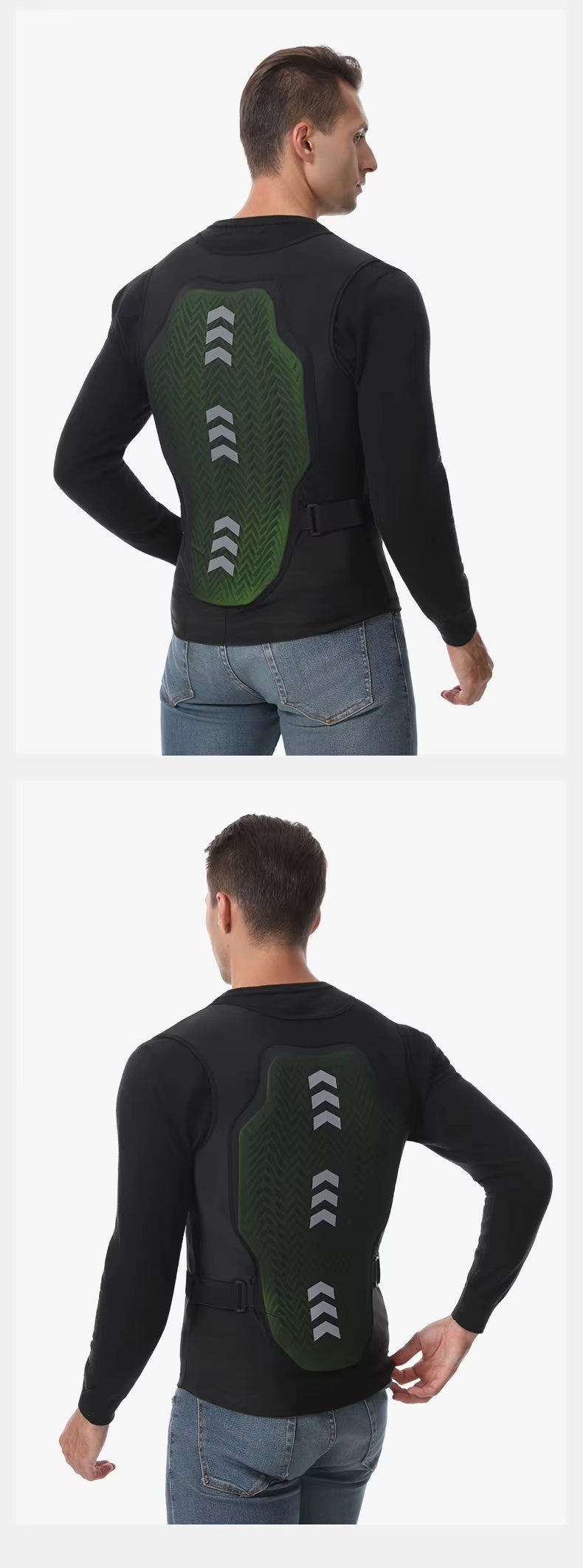 SKI Spine Jacket (Motorcycle CE Certified Back Protector)