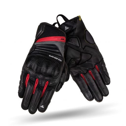 Shima Rush Black Red Gloves - AH Helmets