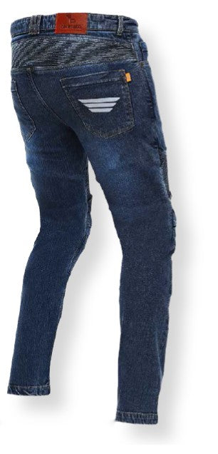 Bikeratti Moto Denim Motorcycling Steam with D3O Armour