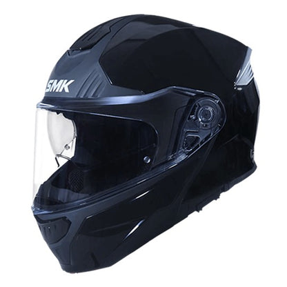 SMK Gullwing Gloss Black (GL200) Helmet - AH Helmets