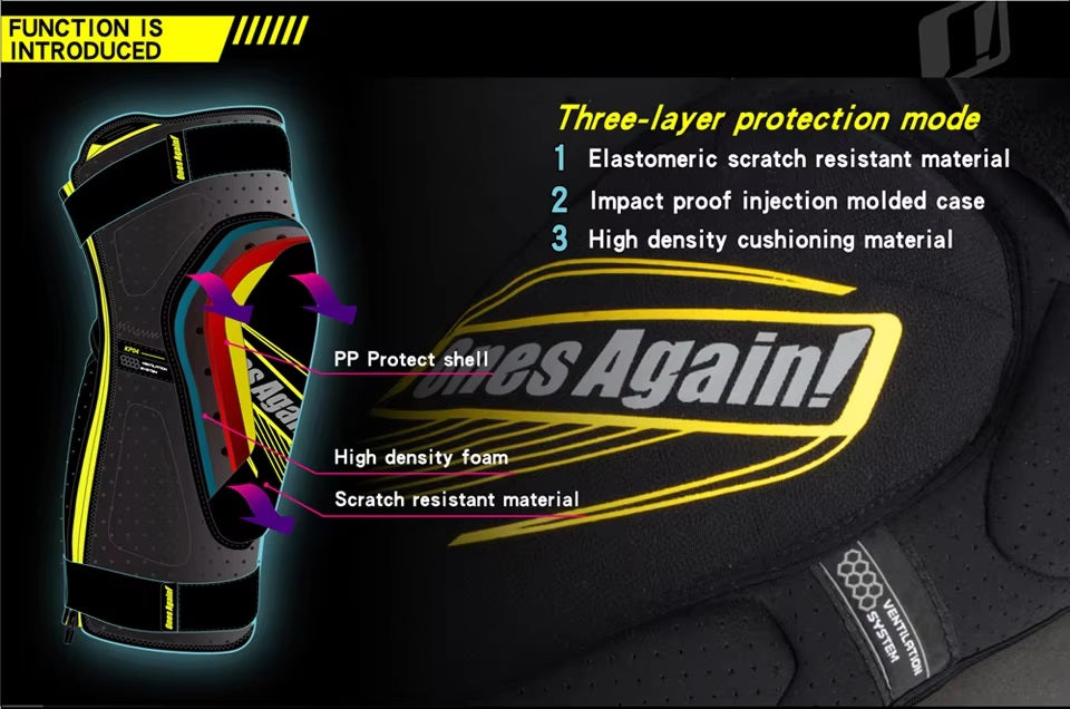 MH Moto OFFROAD AntiFall Knee & Elbow Guards