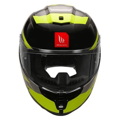 MT Hummer Quo Matt Fluorescent Yellow Helmet - AH Helmets