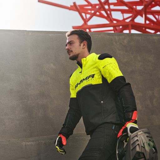 Shima Drift Fluo Riding Jacket