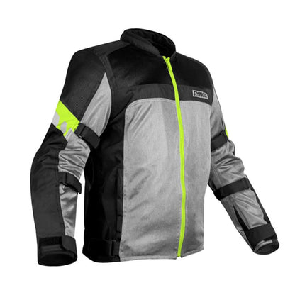 Rynox Helium GT 2 Hi-Viz Green Jacket - AH Helmets