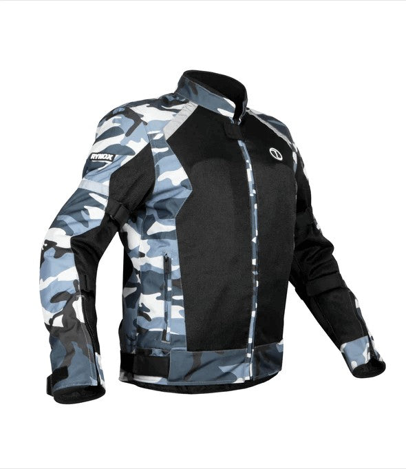 Rynox Urban X Jacket (Camo Light Black) - AH Helmets