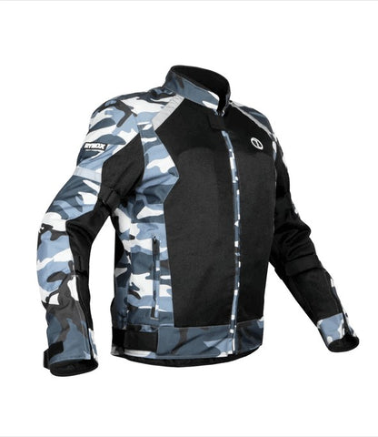 Rynox Urban X Jacket (Camo Light Black) - AH Helmets