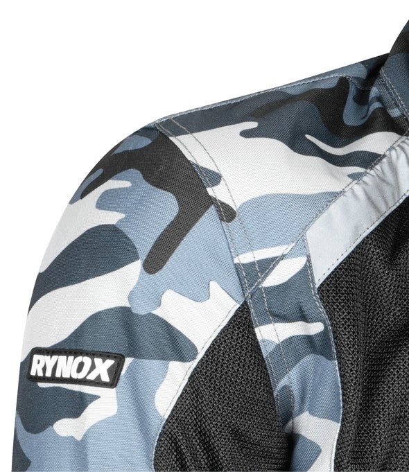 Rynox Urban X Jacket (Camo Light Black) - AH Helmets