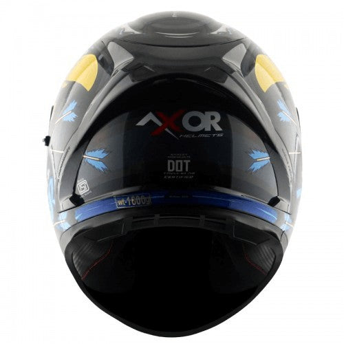 Axor Street Zazu Gloss Blue Helmet - AH Helmets